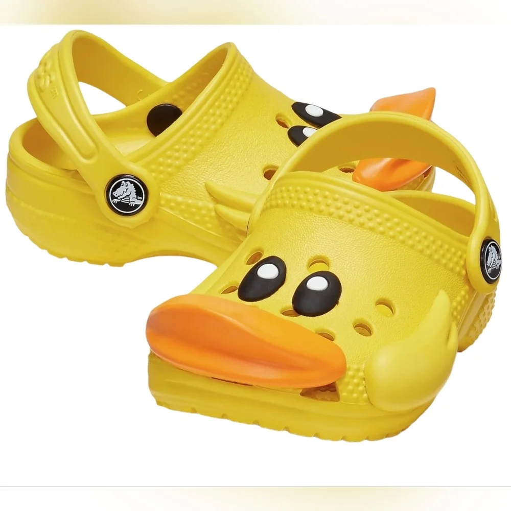 Crocs Infant Classic Littles Duck Size 2/3 New In Box MSRP $55